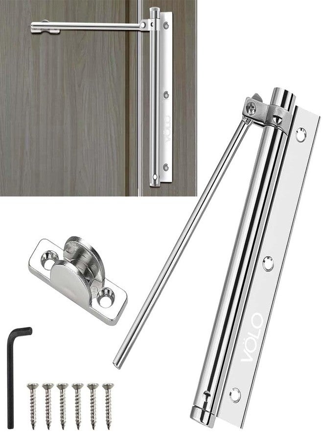 Volo Spring Door Closer for Residential/Commercial Purposes, for 35kg Light Weight PVC/Aluminium Doors, Converts Hinged Door to Automatic Self-Closing Door, Spring Door Closer (1) - Image 1